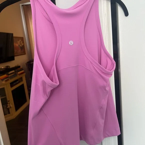 Lululemon Athletica Pink Sleeveless Relaxed Tank Top - Picture 3 of 3